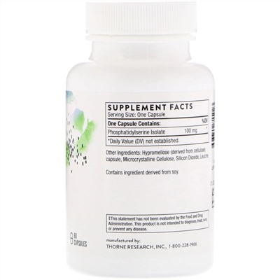Thorne Research, Iso-Phos, 60 капсул