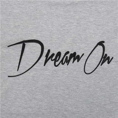 Костюм женский (свитшот, брюки) MINAKU: Casual Collection, размер 42, серый