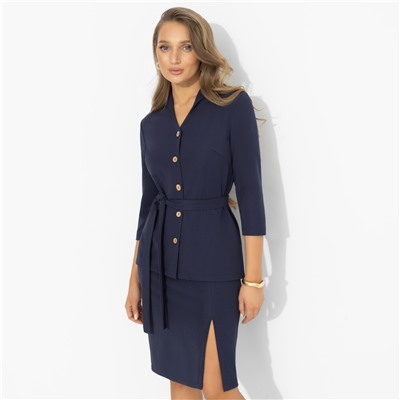 Костюм с юбкой трикотажный, Гордая и дикая (королева, 2 в 1, с поясом)