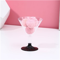 Новогодний подарочный набор косметики, гель для душа фо флаконе мартини 250 мл и бомбочки для ванны 4х20 г