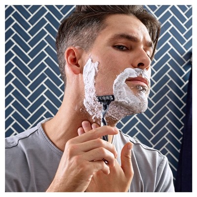 Сменные кассеты Gillette Mach3 Turbo Aloe, 3 лезвия, 2 шт