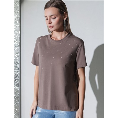 VILATTE Футболка D49.124