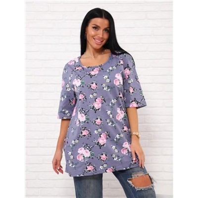 Футболка Арт. 700 (Сиреневый розовый)