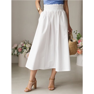 Юбка из легкого хлопкового поплина