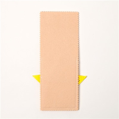 Набор конвертов для столовых приборов «Доляна. Золотая звезда», 4 ш., бежевые 12×23 см