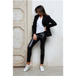 Леггинсы из экокожи 339BLK