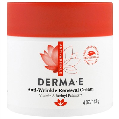 Derma E, Восстанавливающий крем от морщин, 113 г (4 унции)