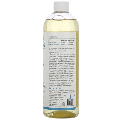 Puracy, Natural 10X Laundry Detergent, Free & Clear, 24 fl oz (710 ml)