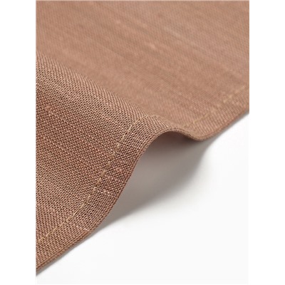 Набор салфеток с декоративными кольцами Этель Sand, 40×40 см - 2 шт., 100% лён