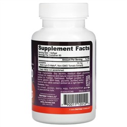 Jarrow Formulas, Lyco-Sorb, ликопин, 10 мг, 60 капсул