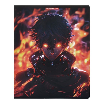 Тетрадь 48л. клетка "Огненные парни" А5