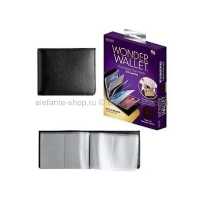 Кошелек-визитница Wonder Wallet black