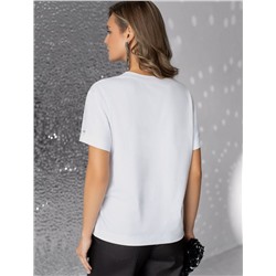 VILATTE Футболка D49.124