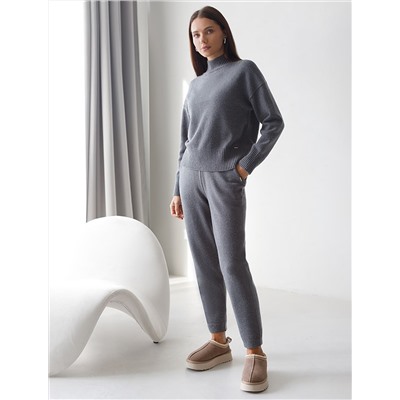 Брюки из пряжи с кашемиром