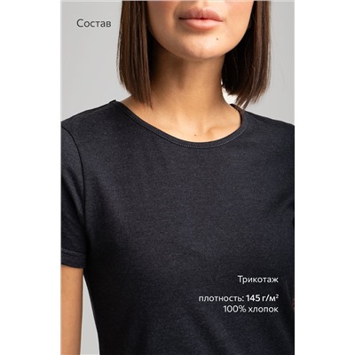 Однотонное женское платье-футболка Happyfox