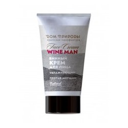 Винный крем для лица Мужской увлажняющий от морщин Wine Man