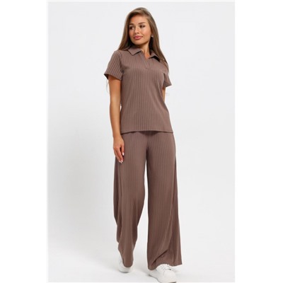 Костюм женский 26009К (Темно-коричневый)