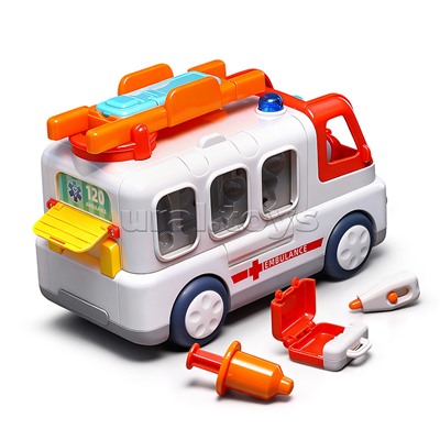 Машина "Скорая помощь" в коробке