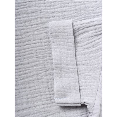 Костюм (рубашка и шорты ) детский KAFTAN «Муслин», размер 30 (98-104 см), серый