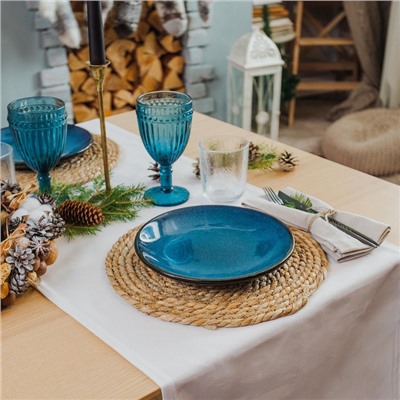 УЦЕНКА Тарелка обеденная «Лунная тропа» 21×3 см