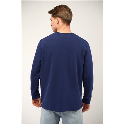 Мужской лонгслив на пуговицах Happyfox