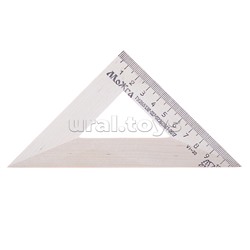 Треугольник деревянный 45°, 11см,