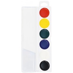 Краски акварельные медовые  6цв АКВП06КР Creativiki