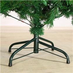 Ёлка светодиодная «Эксклюзив цветные огоньки» 140 см, диаметр нижнего яруса 70 см, 380 ПВХ веток, 9 режимов, свечение мульти