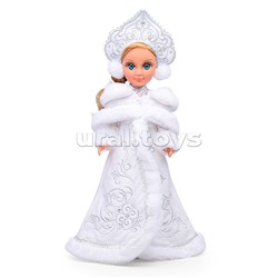 Кукла Анастасия Снегурочка со звуком