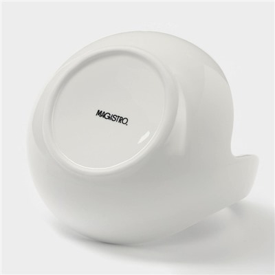 Конфетница Magistro «Бланш», 15×13.5 см, цвет белый