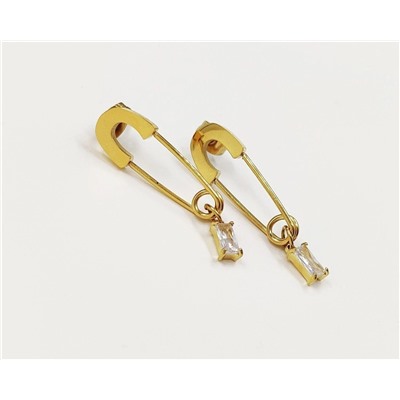 Серьги из стали