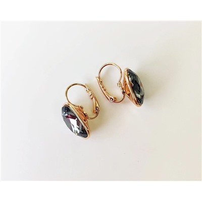 Серьги с кристаллами Swarovski