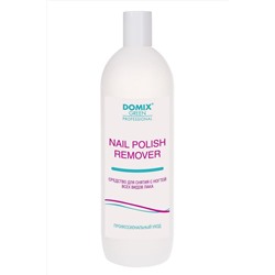 Domix Green Professional Средство для снятия всех видов лака с ацетоном / Nail Polish Remover with Acetone, 1000 мл KRISTALLER, 1107515