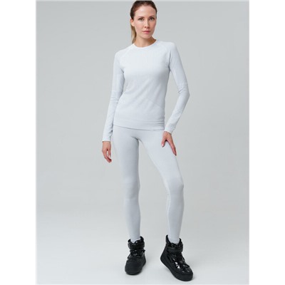 Термокомплект трикот. для женщин: фуфайка (футболка) с длин. рук, брюки