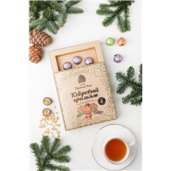 Кедровый грильяж ассорти / яблоко, шишка, черемуха / 120 г / ТМ Сибирский кедр