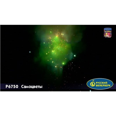 Фейерверк + фонтан Р6750 Сияние / Самоцветы (0,8" х 10)