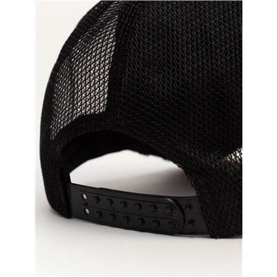 Кепка женская MINAKU, чёрная, размер 56-58