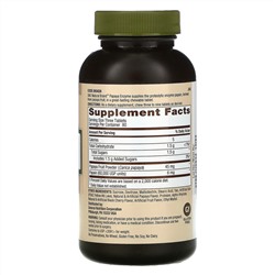 GNC, Papaya Enzyme,  240 Chewable Tablets