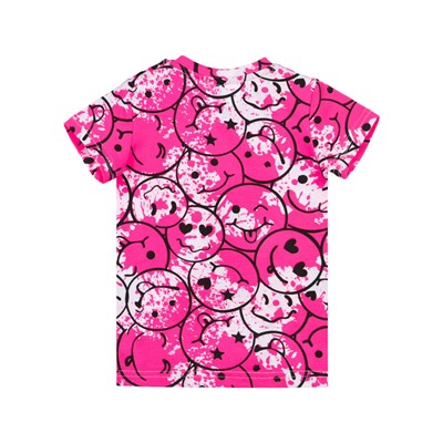 Фуфайка трикотажная для девочек (футболка)