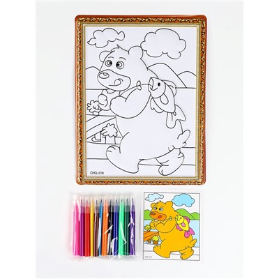 Набор для творчества: создание игрушки и раскраска «Коала и друзья»