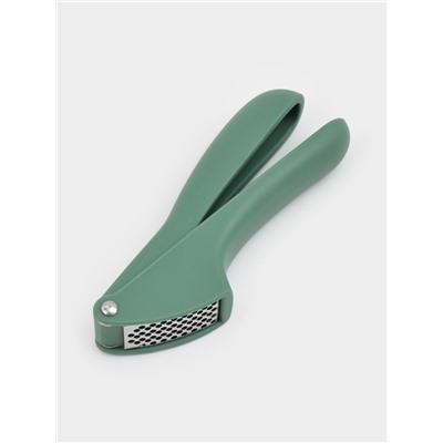 Пресс для чеснока Доляна «Уточка», 16 см, зелёный