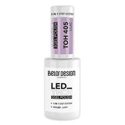 БЕЛОР ДИЗАЙН Гель для ногтей LED TECH  №405 сиреневый