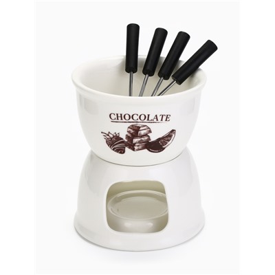 Фондюшница керамическая Chocolate, 350 мл