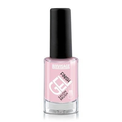 Лак для ногтей GEL finish т 01 Серо-розовый