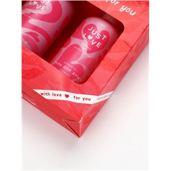 УЦЕНКА Набор Love collection, гель для душа, 300 мл и пена для ванны,300 мл