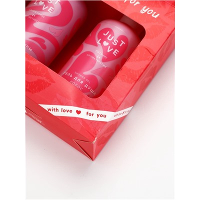 УЦЕНКА Набор Love collection, гель для душа, 300 мл и пена для ванны,300 мл