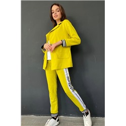 Брюки 8187 (Желто-горчичный)