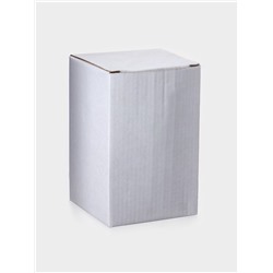 Стакан Magistro «Полоска», 450 мл, 9.8×19 см, с трубочкой, стекло, прозрачный