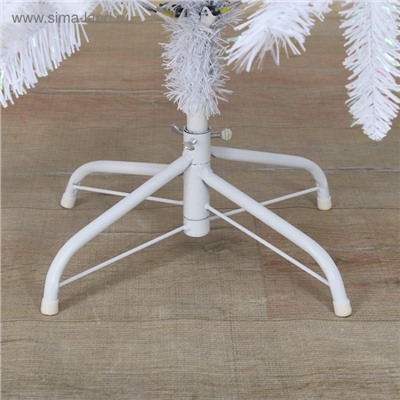 Искусственная ёлка белая «Зимнее волшебство. Элит», 120 см, 322 смешанные ветки отгибаются