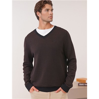 Джемпер фактурной вязки